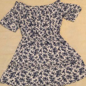 Floral Off the Shoulder Dress